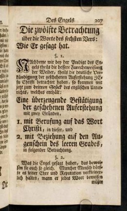 207-219, Zwoelfte Betrachtung