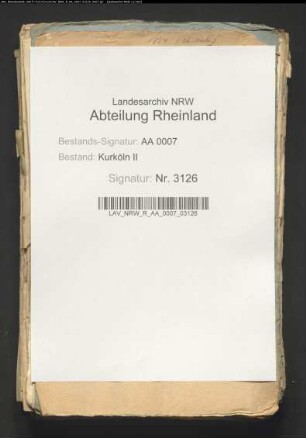 Gedruckte kurkölnische Edikte und Verordnungen