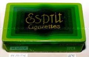 Blechdose für 100 Stück "Esprit Cigarettes Sulima"