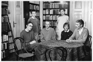 Familie E. (Ärztin, Archäologe) am Eßtisch