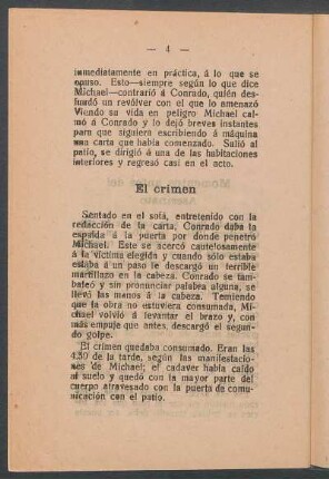 El crimen