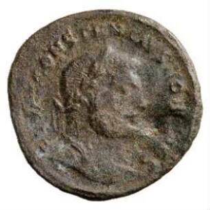 Münze, Follis, 298 n. Chr.
