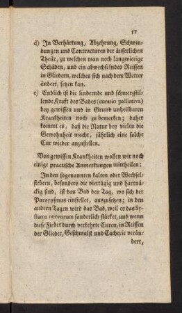 56-65, d) Les bains sont ... / d) In Verhärtung, ...