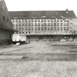 Cottbus. Speicher, Vetschauer Straße. um 1920. Straßenfront