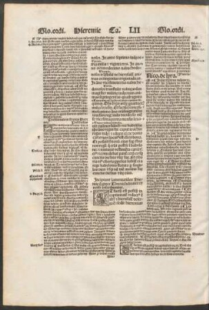 Incipiunt lamentationes Hiemiae quae graece Threni: hebraice cynoth inscribuntur.