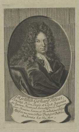 Bildnis des Gottlieb Gerhard Titius
