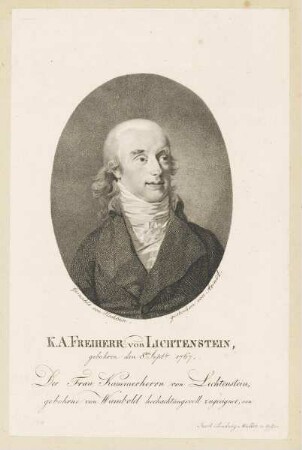 Bildnis des K. A. von Lichtenstein
