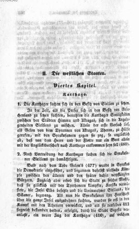 Viertes Kapitel. Karthago