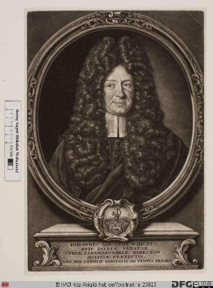 Bildnis Johann Abraham Wider