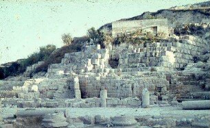 Eschmun-Tempel [bei Sidon] nach 1000 vor Chr. Jetzt hellenistisch
