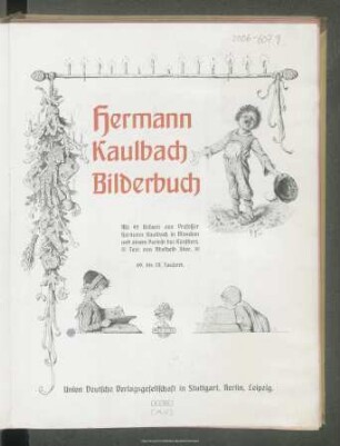 Hermann Kaulbach Bilderbuch