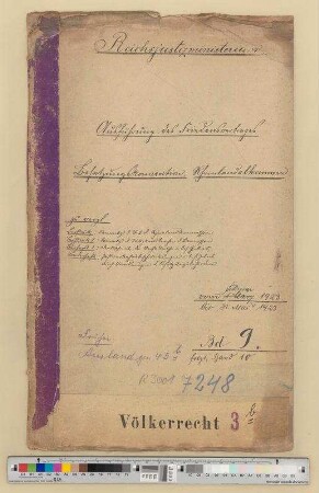 Besatzungskonvention.- Rheinlandabkommen: Bd. 9