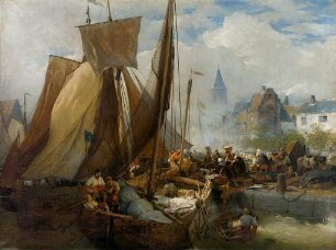 Der Fischmarkt in Ostende
