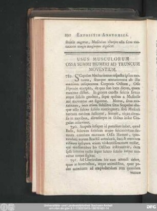 Usus Musculorum Ossa Summi Humeri Ad Truncum Moventium.