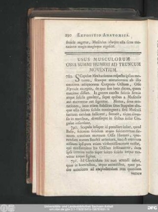 Usus Musculorum Ossa Summi Humeri Ad Truncum Moventium.