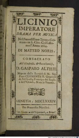 Licinio imperatore