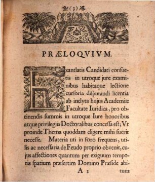 Diss. inaug. de affectionibus feudi proprii
