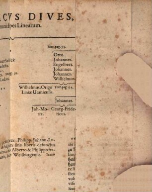 Kurtze Information uber den Praecedenz-Streit zwischen deß Gräfl. Nassaw. beyden Linien, Weilburg oder Sarbrücken, und Dillenberg oder Catzenelnbogen ...