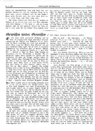 Gewissen wider Gewissen