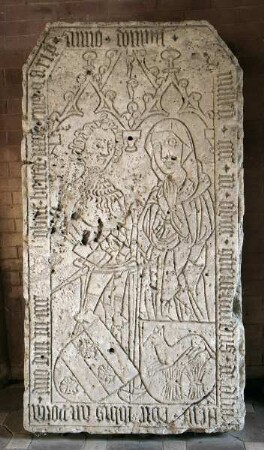 Grabstein des Gebhard von Alvensleben und seiner Frau Bertha geborene von Bartensleben