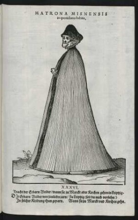 Matrona Misnensis in quotidiano habitu.
