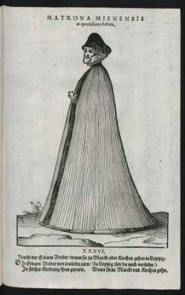 Matrona Misnensis in quotidiano habitu.