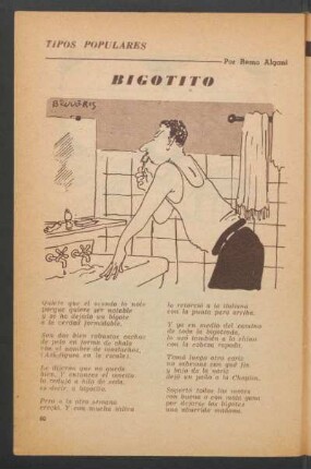 Bigotito : Tipos populares