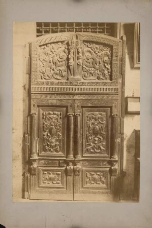 St-Just-St-Pasteur, Narbonne: Portal der Sakristei