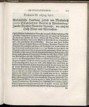 Probatio III. ad pag. 1401.