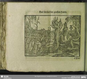Das Urtheil der grossen Huren
