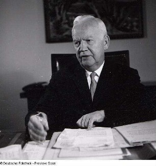 Portraitserie Heinrich Lübke