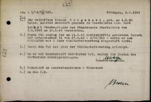Ohngemach, Konrad