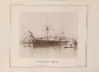 Kriegsschiff "Kaiser Franz Joseph I." im Hafen von Genua