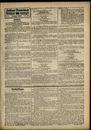 Zweite Ausgabe vom Samstag, den 12. Januar 1918.