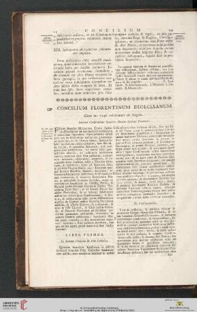 Concilium Florentinum Dioecesanum