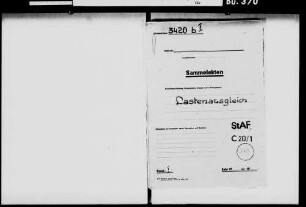 Verschiedene einzelne Rechtsfragen des Lastenausgleichs