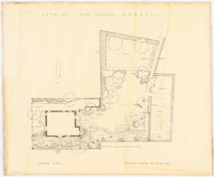 Garten Korell, Neustadt: Gartenplan 1:100