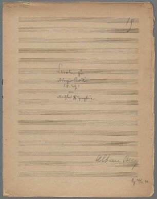 Schriften: Lesarten zu Mahler, Gustav: Sinfonie Nr. 10 - BSB Mus.ms. 23463