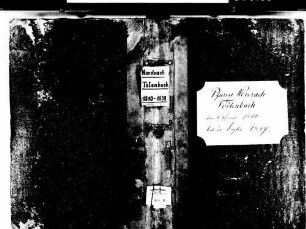 Nordrach OG; Katholische Gemeinde: Sterbebuch 1810-1839