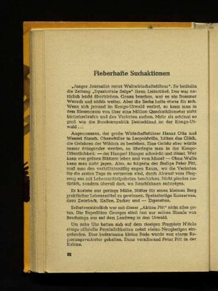Fieberhafte Suchaktionen