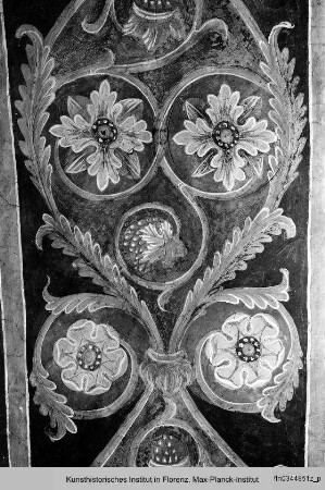 Das Heiligengewölbe - Heiligengewölbe: Deesis und hl. Franziskus