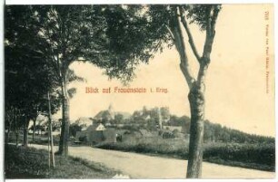 Frauenstein. Blick auf Frauenstein