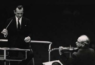 Sir Malcolm Sargent und Max Rostal