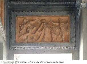 Bacchantenzug, Rechtes Relief