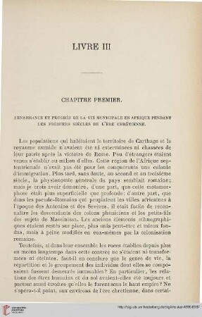 Livre III