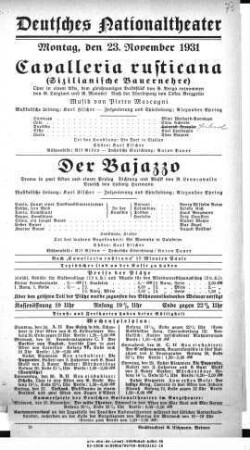Der Bajazzo