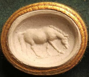 Weidendes Pferd (Daktyliothek, Supplement)