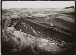 Grube Türchau [Grube Seitendorf m. Bagger 4]