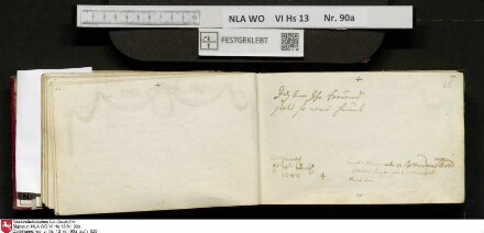Stammbuch des Ernst Philipp Ludwig Zellmann (1763-1795) aus
                           Braunschweig