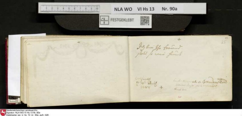 Stammbuch des Ernst Philipp Ludwig Zellmann (1763-1795) aus
                           Braunschweig
